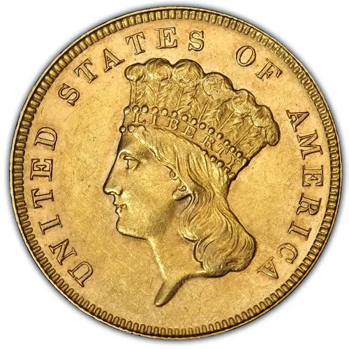 $3 Gold Indian Princess coin